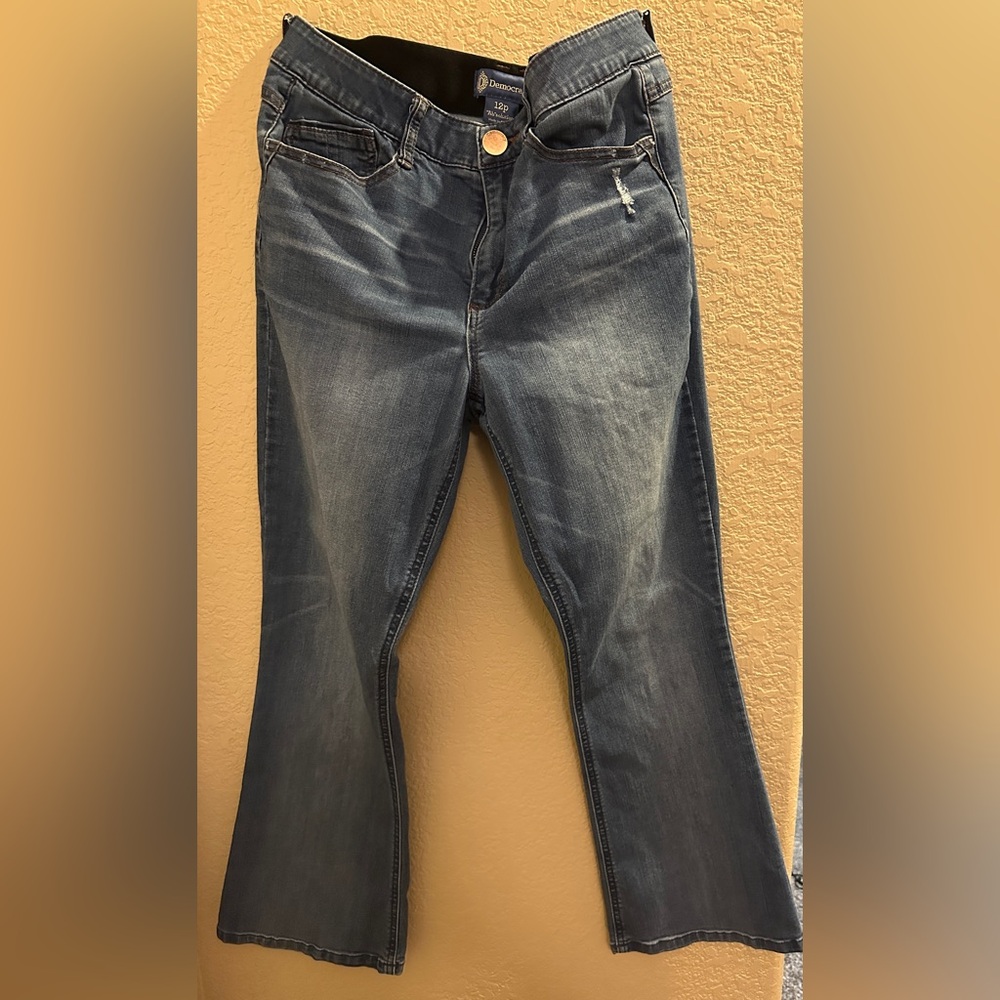 Democracy Dark Blue Flare Jeans